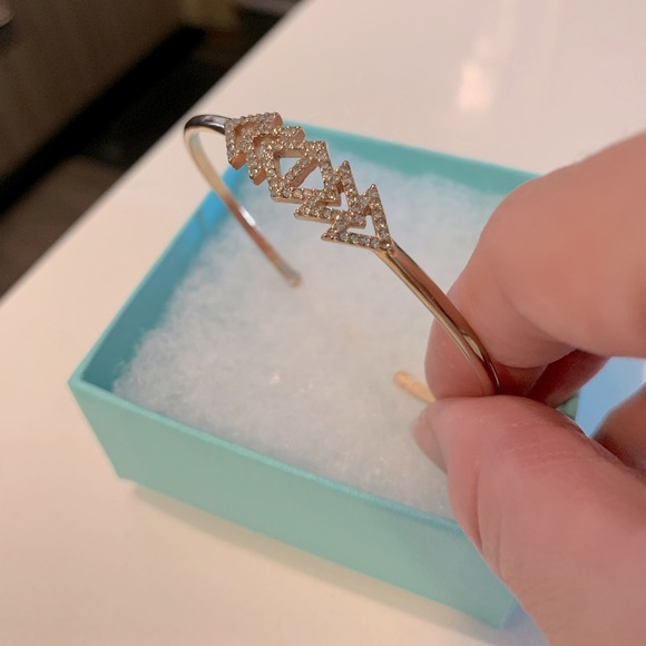 Stella and Dot pave cuff bracelet - Picture 5 of 5